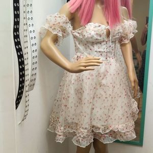 Mod Ditsy Daisy Dress